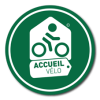 label accueil velo